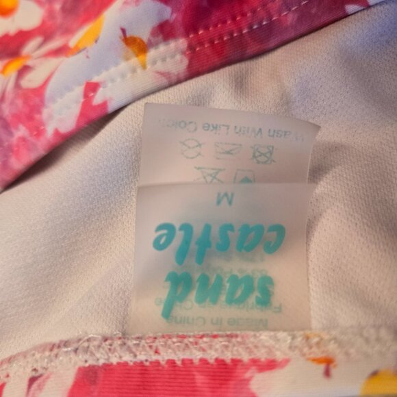 SAND CASTLE WOMENS FLORAL BIKINI-LIKE NEW-SIZE M - Picture 8 of 8